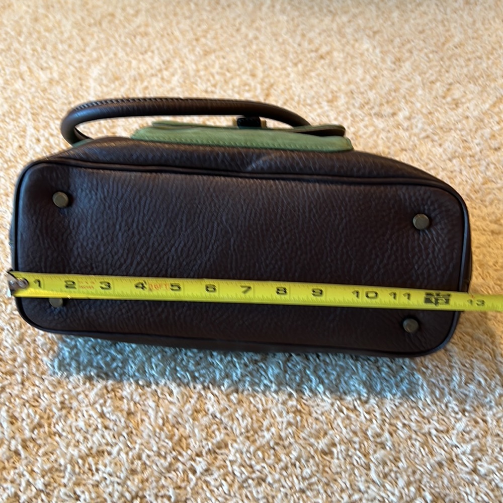 NWOT - RARE Vintage Eddie Bauer Leather Suede Purse - Picture 9 of 16